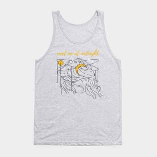 meet me at midnight - gold Tank Top